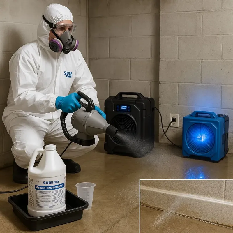 Sanitization and Odor Removal process in Gail, TX